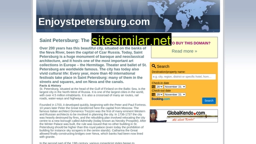enjoystpetersburg.com alternative sites