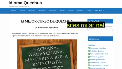 Enquechua similar sites