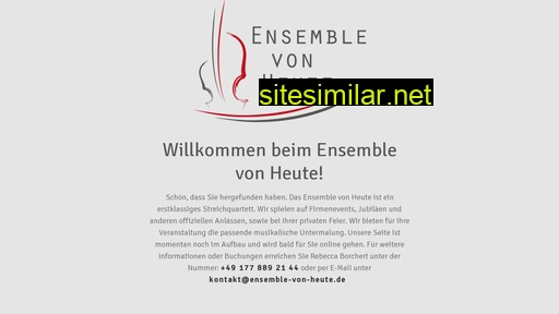 ensemble-von-heute.com alternative sites