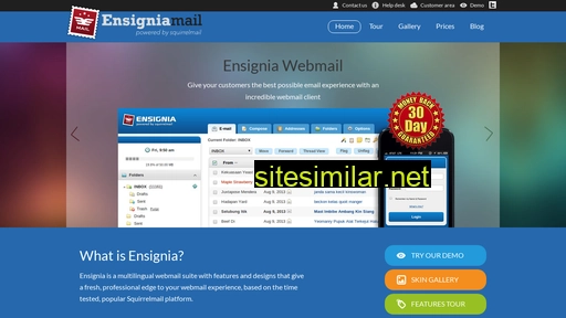 Ensigniamail similar sites