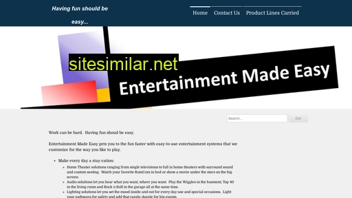 Entertainmentmadeeasy similar sites