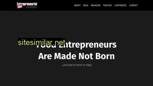 entrepreneurialchef.com alternative sites