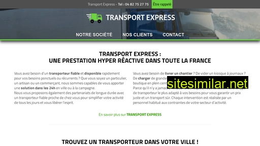 entreprise-transport-express.com alternative sites