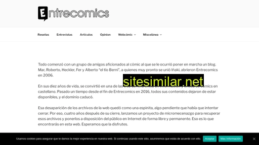 entrecomics.com alternative sites