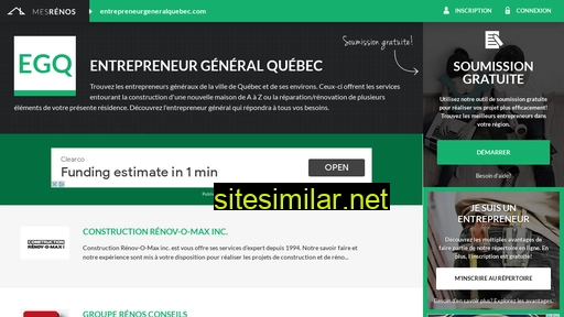entrepreneurgeneralquebec.com alternative sites
