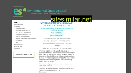 environmentalstratreg.com alternative sites