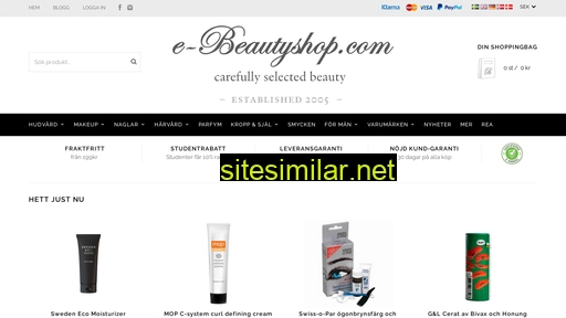 E-beautyshop similar sites