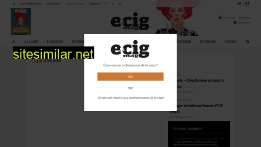 E-cigmag similar sites
