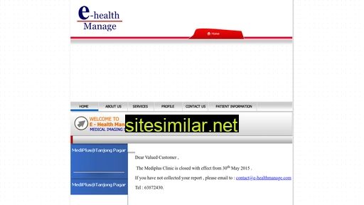 e-healthmanage.com alternative sites