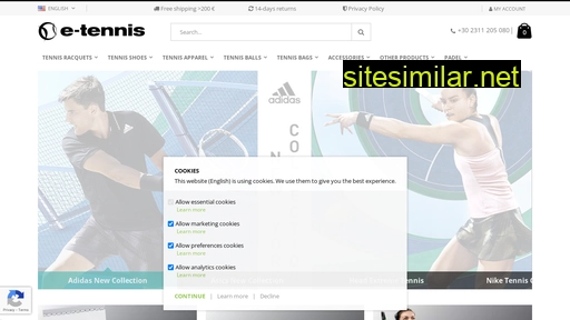e-tennis.com alternative sites