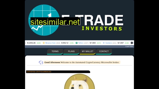 e-tradeinvestors.com alternative sites