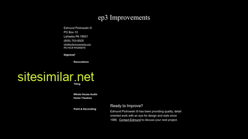 ep3improvements.com alternative sites