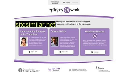epilepsyatwork.com alternative sites
