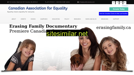 equalitycanada.com alternative sites