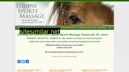 Equinesportsmassage similar sites