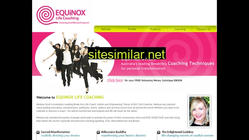 equinoxlifecoaching.com alternative sites