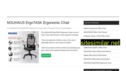 ergonomicchairsreviews.com alternative sites