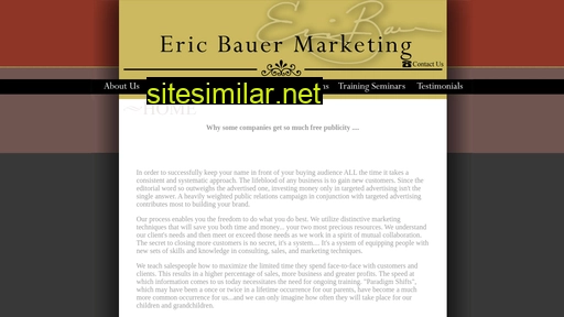 ericbauer.com alternative sites
