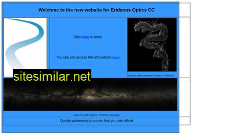 eridanusoptics.com alternative sites