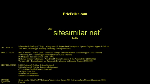 ericfellen.com alternative sites