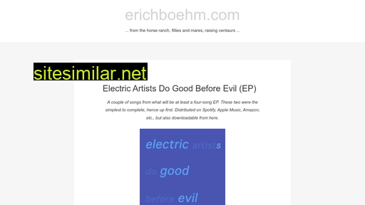 erichboehm.com alternative sites
