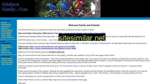 ericksonfamily.com alternative sites
