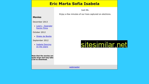 ericmartasofiaisabela.com alternative sites