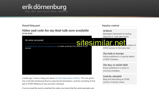 erik.doernenburg.com alternative sites