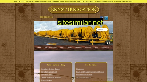ernstirrigation.com alternative sites