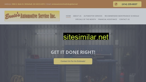erniesautomotiveservice.com alternative sites