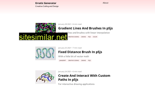erraticgenerator.com alternative sites