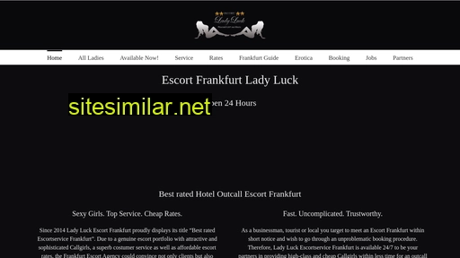 escort-ladyluck.com alternative sites