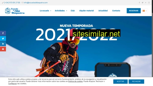 escuelaskibaqueira.com alternative sites
