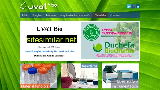 es.uvat-bio.com alternative sites