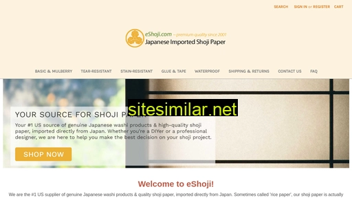 eshoji.com alternative sites
