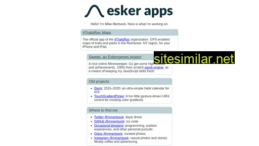 esker-apps.com alternative sites