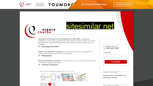 espacecourbe.com alternative sites