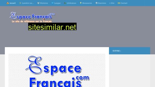 espacefrancais.com alternative sites