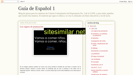 espanol1ccom.blogspot.com alternative sites