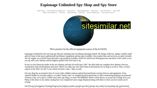 espionage-store.com alternative sites