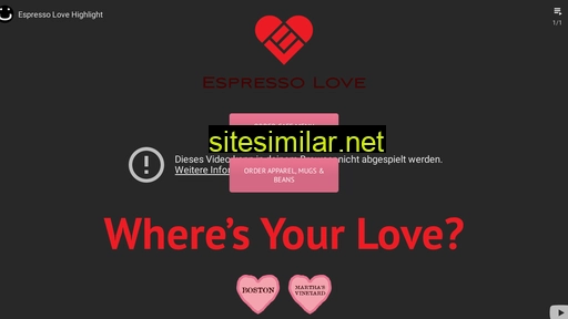 espressolove.com alternative sites