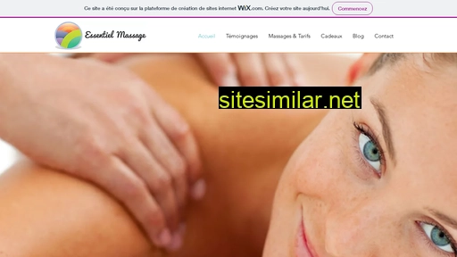 essentiel-massage.wixsite.com alternative sites