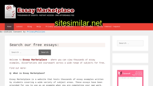 Essaymarketplace similar sites