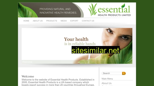Essentialhealthproductsusa similar sites
