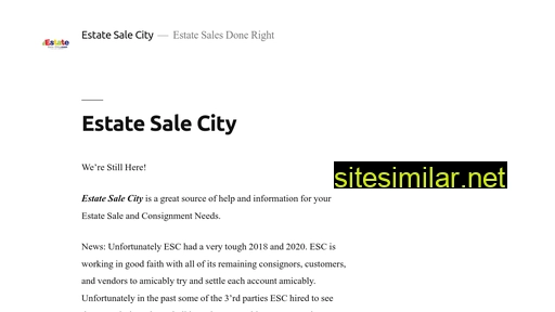 estatesalecity.com alternative sites