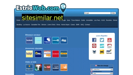 Estrieweb similar sites