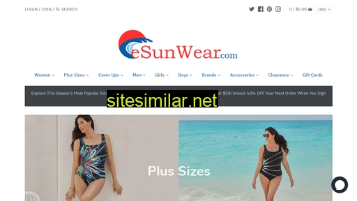 esunwear.com alternative sites