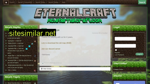 eternalcraft.com alternative sites