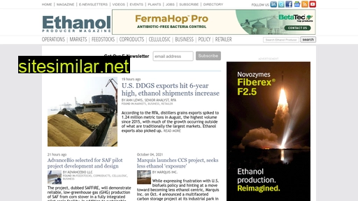 ethanolproducer.com alternative sites