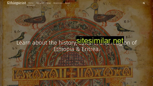 Ethiopicist similar sites